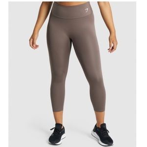 7/8 Brown Gymshark Leggings